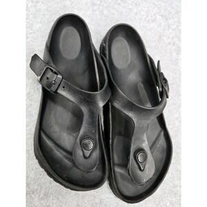 Birkenstock Gizeh EVA Sandal Black Women's Size 36 US 5 Anthracite